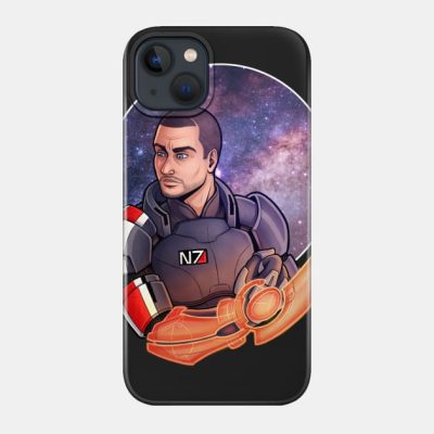 Mass Effect Commander Shepard Phone Case Official Mass Effect Merch