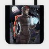 Commander Shepard In The City Tote Official Mass Effect Merch