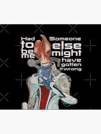 Mordin - Had To Be Me - Cartoon Tapestry Official Mass Effect Merch