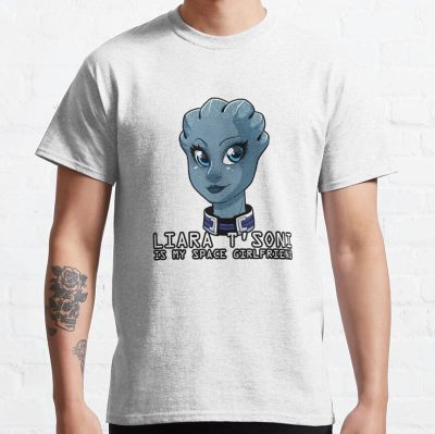 Liara Is My Space Girlfriend T-Shirt Official Mass Effect Merch
