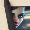 Mass Effect Female Fan Art Mouse Pad Official Mass Effect Merch