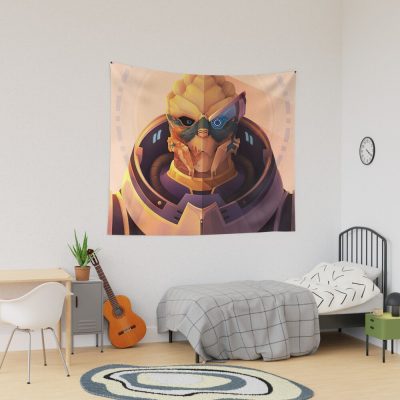 Mass Effect Garrus Poster Tapestry Official Mass Effect Merch