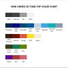 tank top color chart - Mass Effect Store